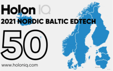 HolonIQ - 2021 Nordic and Baltic EdTech 50