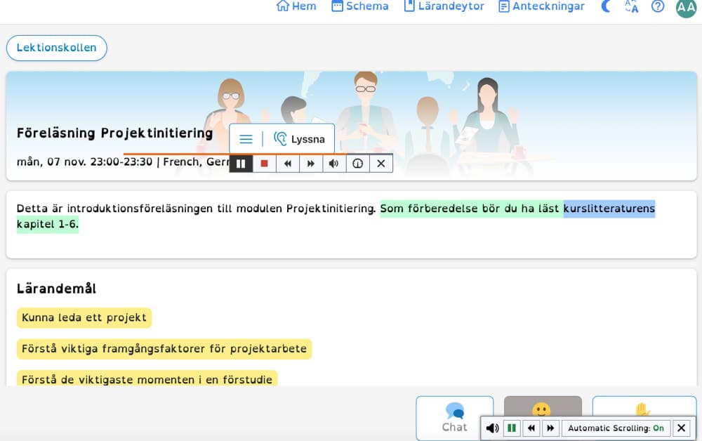 Nytt stöd för elever med läs- och skrivsvårigheter