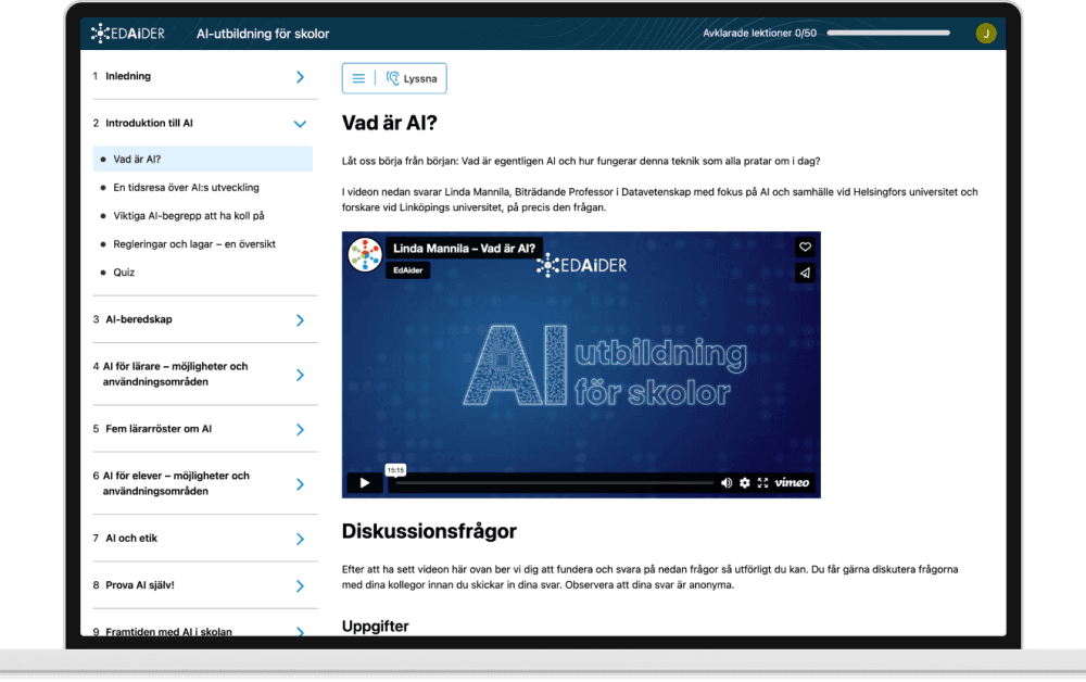 Här är 14 huvudmän som startar EdAiders AI-utbildning i höst